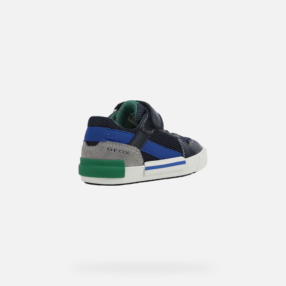 Geox Bebek Spor Ayakkabı Lacivert - Kilwi Boy - HAZ-814327